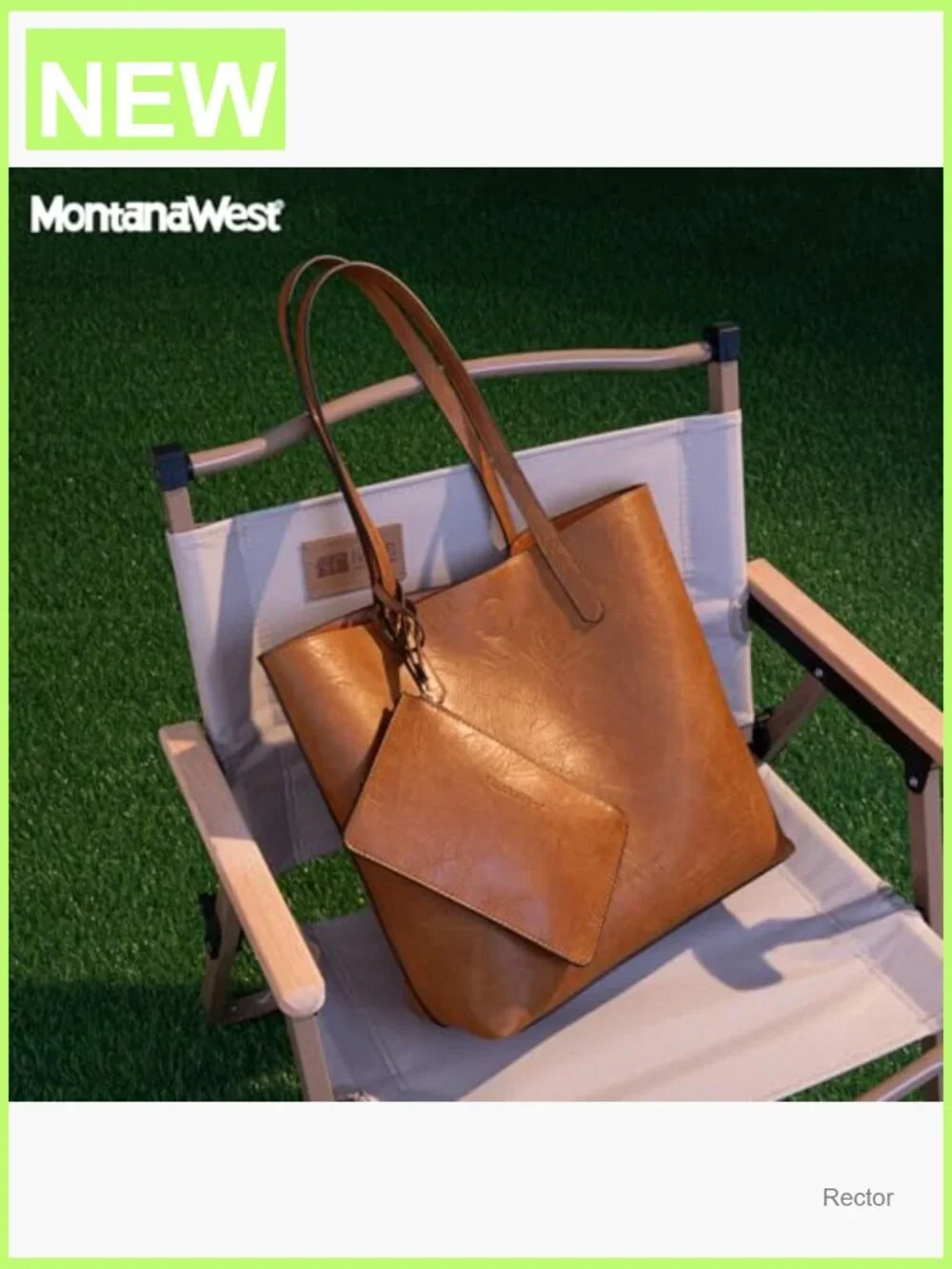 Soft Faux Leather Hobo Tote with Pouch - Roomy Shoulder Bag
